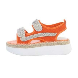Kamienkové sandálky orange.